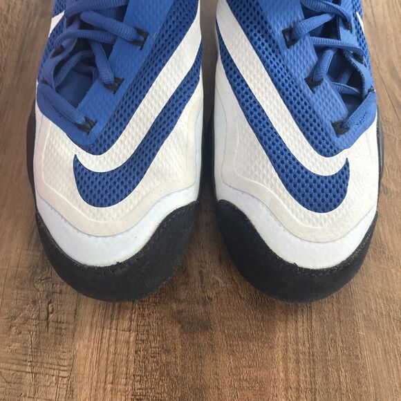 Nike Hypersweep Wrestling Shoes Men Size 11 Varsity Royal White Black 717175-410 main image 4